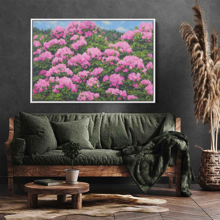 Rhododendron Oil Painting #120 - Kanvah