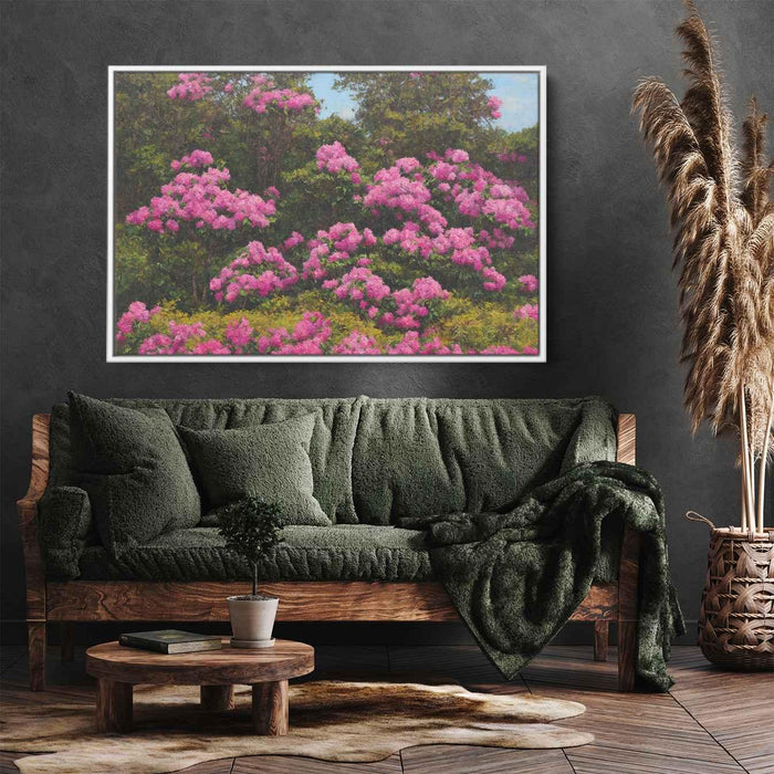 Rhododendron Oil Painting #136 - Kanvah