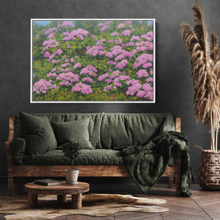 Rhododendron Oil Painting #139 - Kanvah