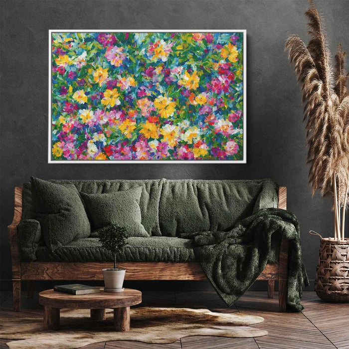 Tropical Flowers Oil Painting #102 - Kanvah