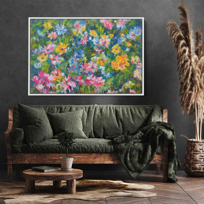 Tropical Flowers Oil Painting #121 - Kanvah