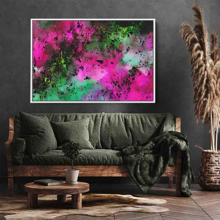 Pink Abstract Splatter #101 - Kanvah