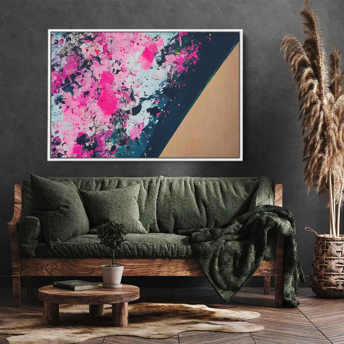 Pink Abstract Splatter #131 - Kanvah