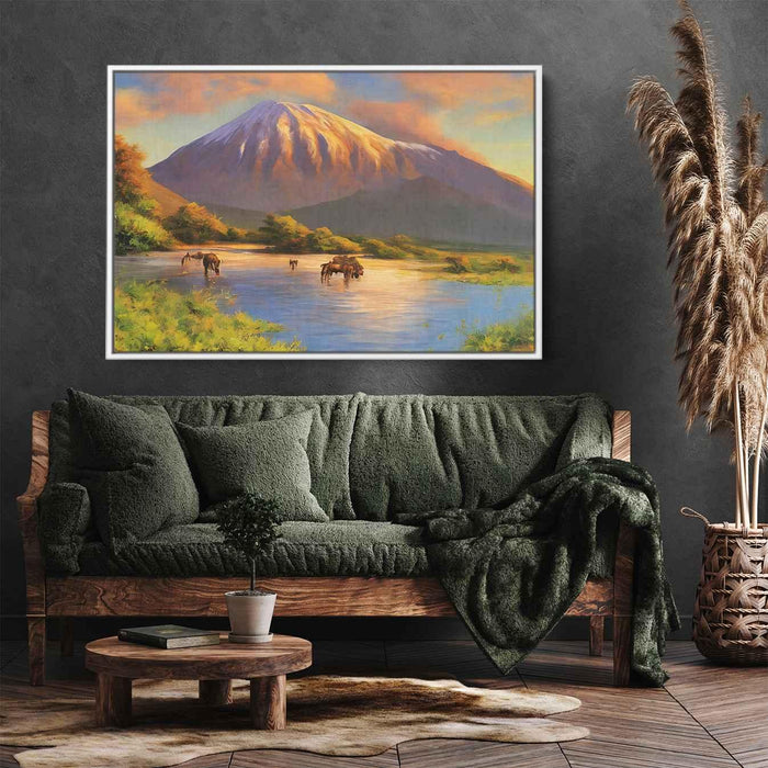 Realism Mount Kilimanjaro #102 - Kanvah