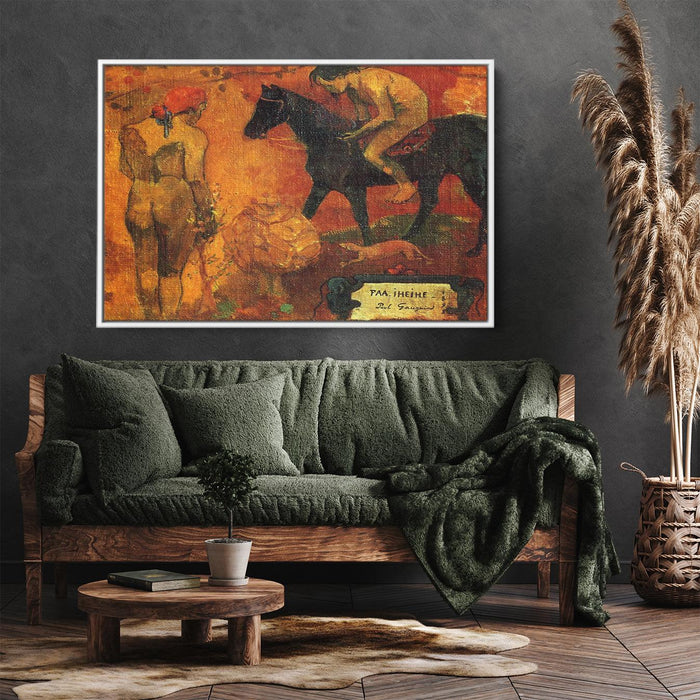 Faa Iheihe (Tahitian pastoral) by Paul Gauguin - Canvas Artwork