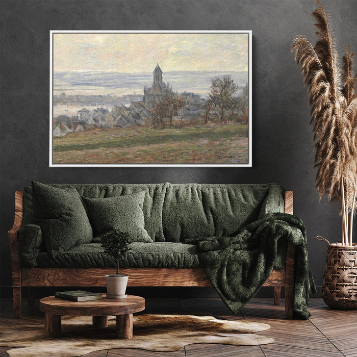 The Church of Vetheuil by Claude Monet - Canvas Artwork