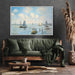 The Sea at Amsterdam by Claude Monet - Canvas Artwork