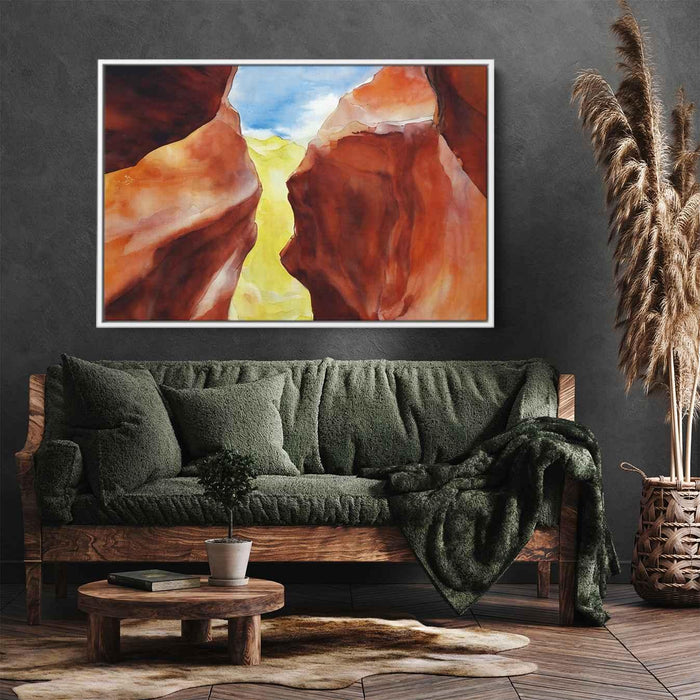 Watercolor Antelope Canyon #121 - Kanvah