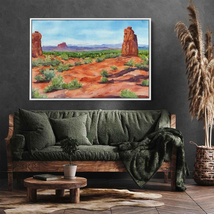 Watercolor Arches National Park #122 - Kanvah