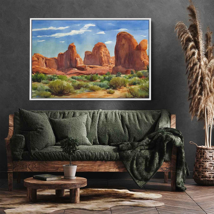 Watercolor Arches National Park #127 - Kanvah