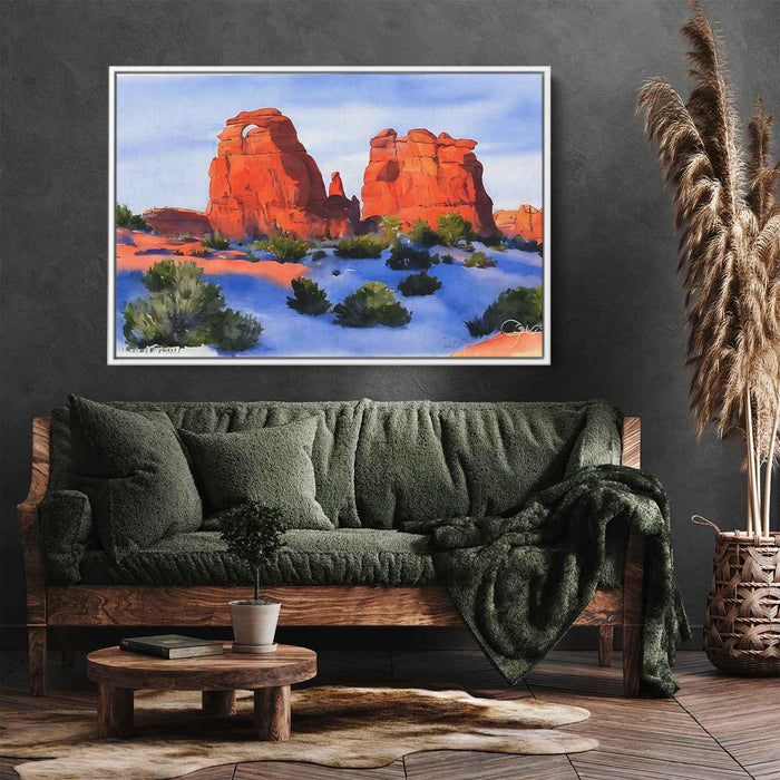 Watercolor Arches National Park #133 - Kanvah