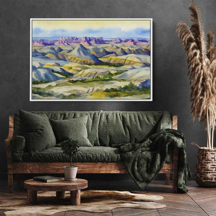 Watercolor Badlands National Park #117 - Kanvah