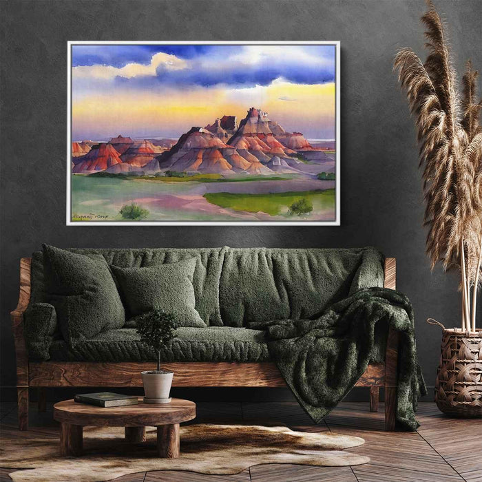 Watercolor Badlands National Park #120 - Kanvah