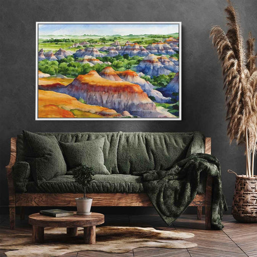 Watercolor Badlands National Park #123 - Kanvah