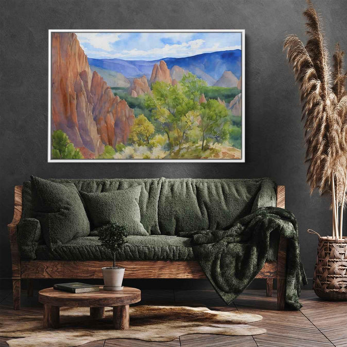 Watercolor Black Canyon of Gunnison #131 - Kanvah