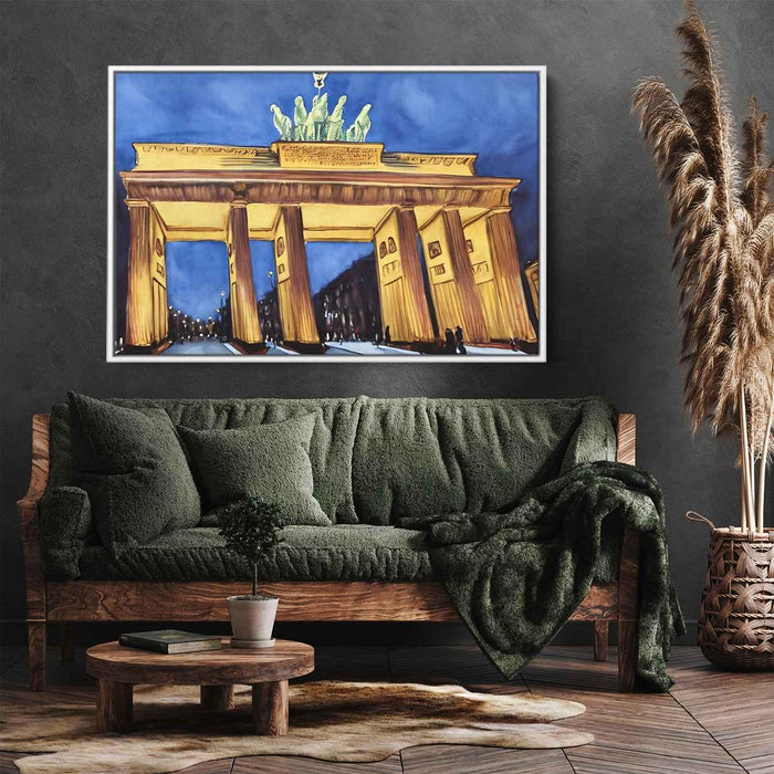 Watercolor Brandenburg Gate #102 - Kanvah