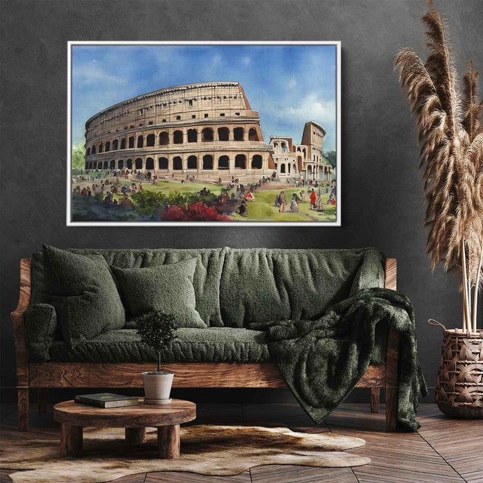 Watercolor Colosseum #102 - Kanvah