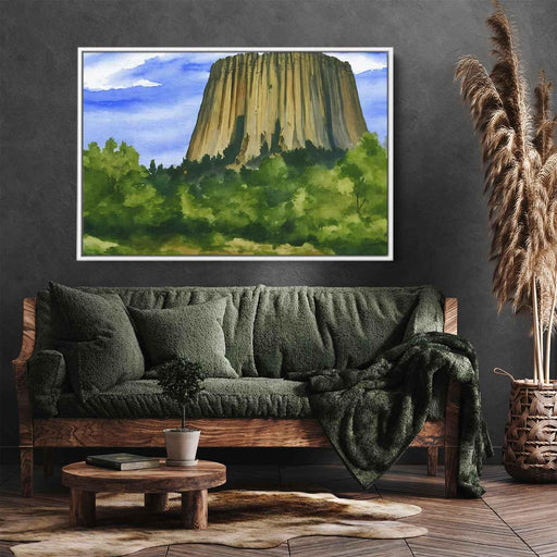 Watercolor Devils Tower #131 - Kanvah