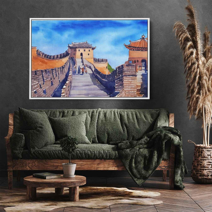 Watercolor Great Wall of China #101 - Kanvah