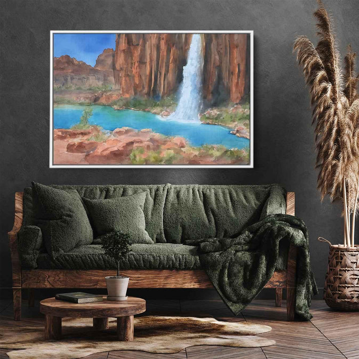 Watercolor Havasu Falls #130 - Kanvah