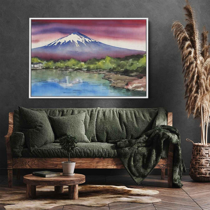 Watercolor Mount Fuji #101 - Kanvah