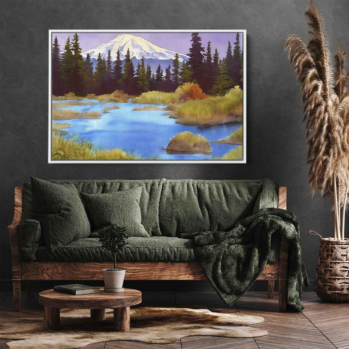 Watercolor Mount Rainier #101 - Kanvah