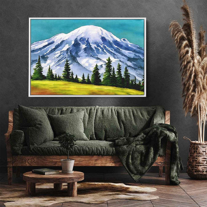 Watercolor Mount Rainier #121 - Kanvah