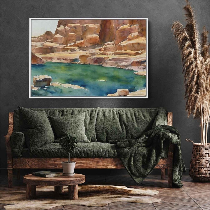 Watercolor Petra #102 - Kanvah
