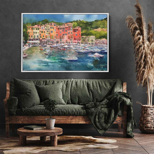 Watercolor Portofino #102 - Kanvah