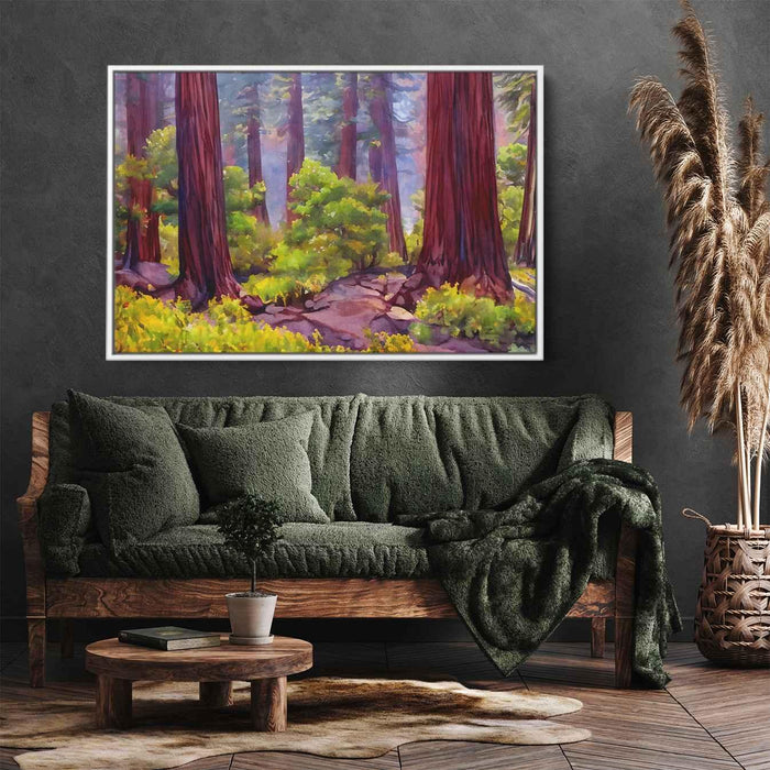 Watercolor Redwoods National Park #101 - Kanvah