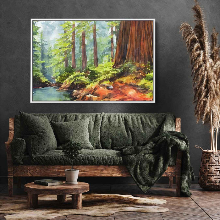 Watercolor Redwoods National Park #102 - Kanvah