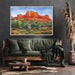 Watercolor Sedona Red Rocks #102 - Kanvah