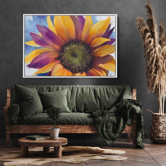 Watercolor Sunflower #102 - Kanvah