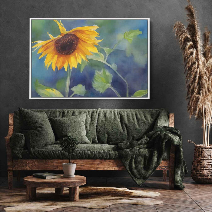 Watercolor Sunflower #132 - Kanvah