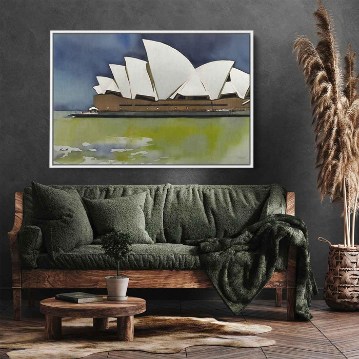 Watercolor Sydney Opera House #102 - Kanvah