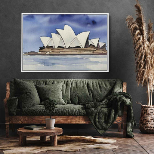 Watercolor Sydney Opera House #130 - Kanvah