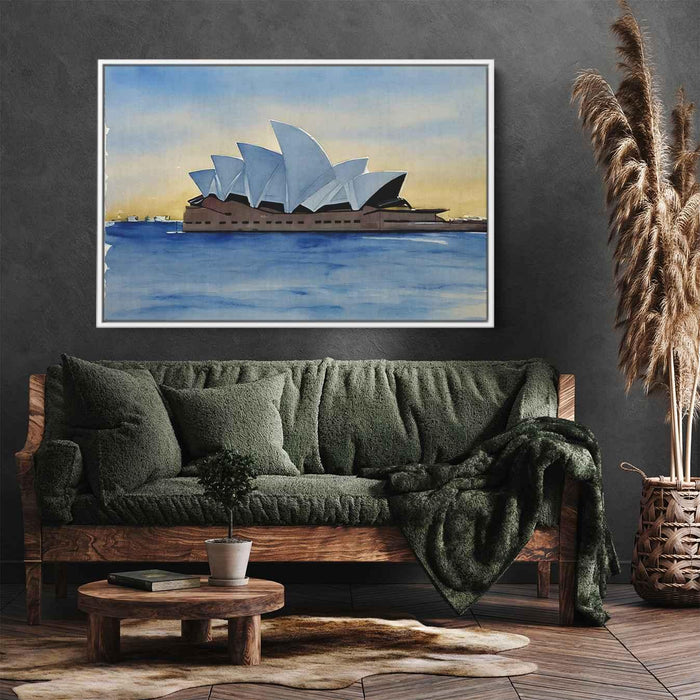 Watercolor Sydney Opera House #132 - Kanvah