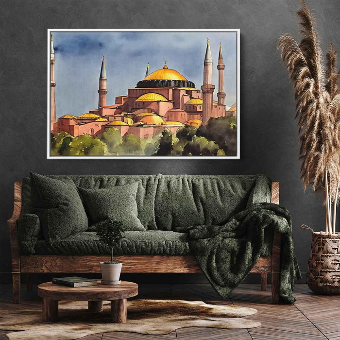 Watercolor Hagia Sophia #102 - Kanvah