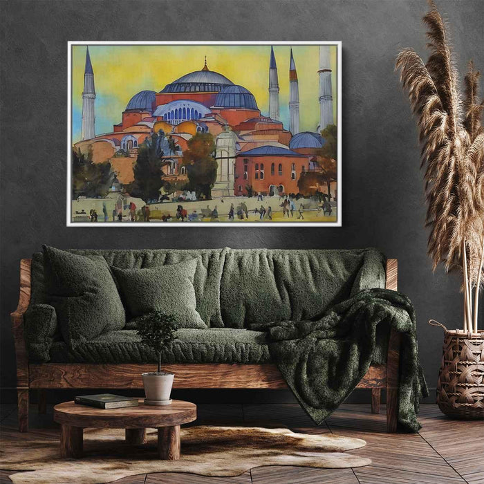 Watercolor Hagia Sophia #132 - Kanvah