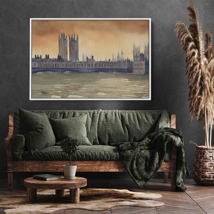 Watercolor Palace of Westminster #121 - Kanvah