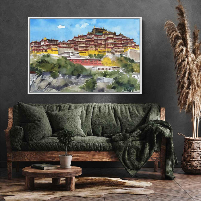 Watercolor Potala Palace #101 - Kanvah
