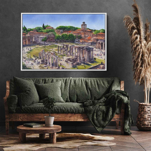 Watercolor Roman Forum #102 - Kanvah