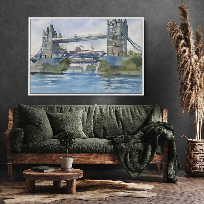 Watercolor Tower Bridge #102 - Kanvah