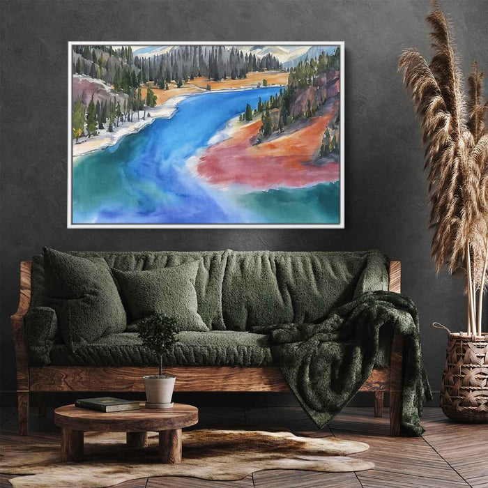 Watercolor Yellowstone National Park #132 - Kanvah