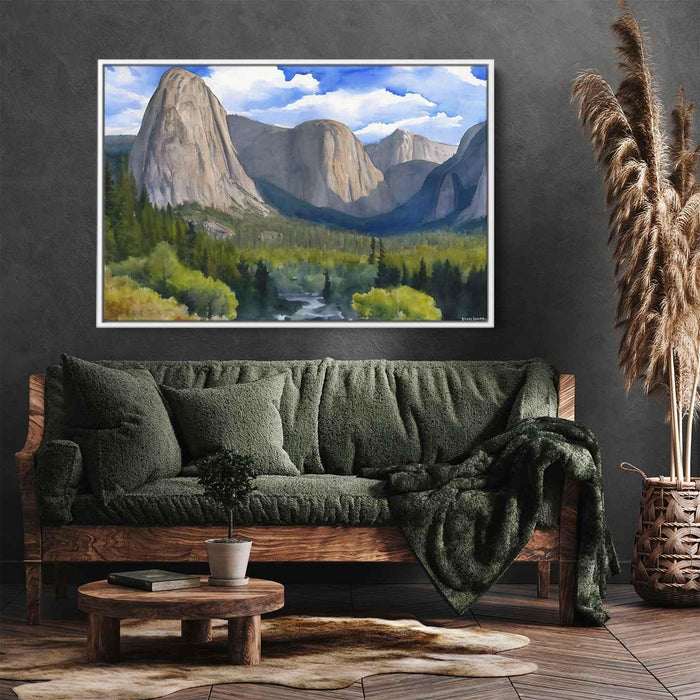 Watercolor Yosemite Valley #102 - Kanvah