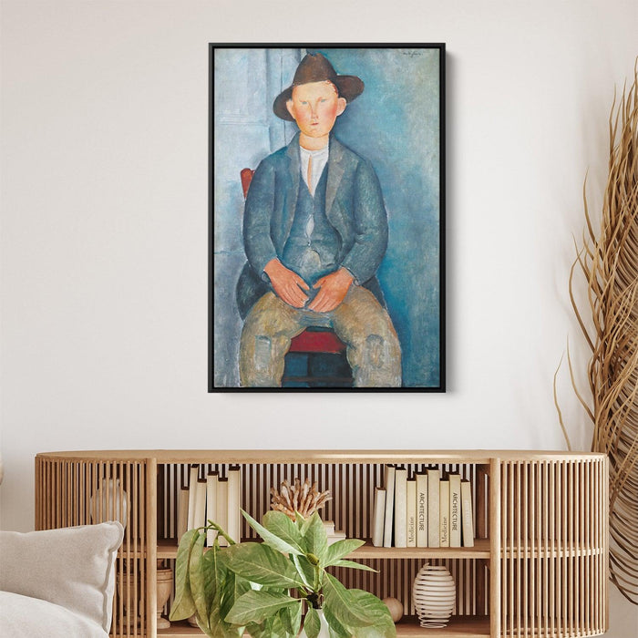 The Little Peasant by Amedeo Modigliani - Canvas Artwork
