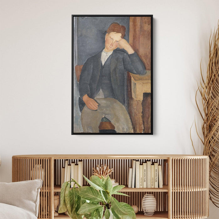 The young apprentice by Amedeo Modigliani - Canvas Artwork