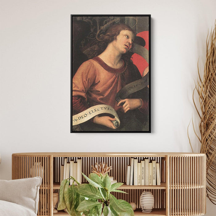 Angel, from the polyptych of St. Nicolas of Tolentino by Raphael - Canvas Artwork