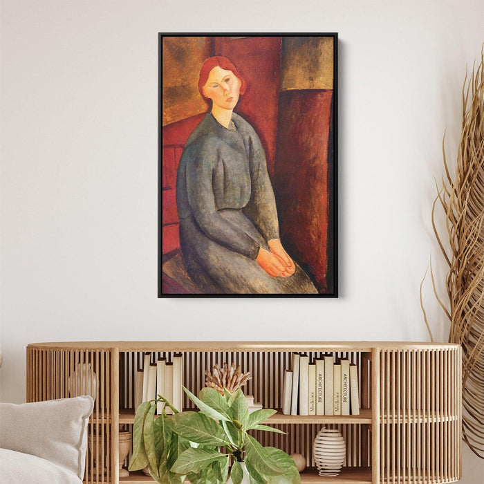 Annie Bjarne by Amedeo Modigliani - Canvas Artwork