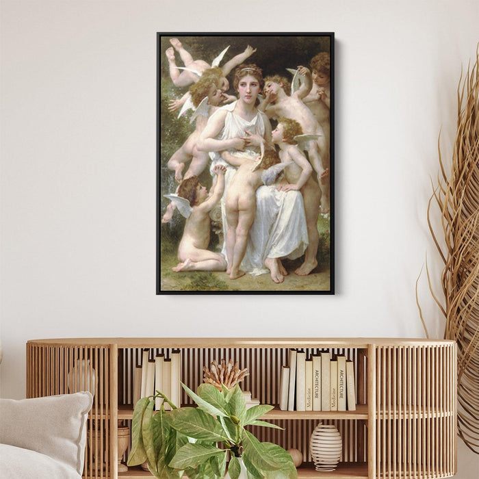 Assault by William-Adolphe Bouguereau - Canvas Artwork